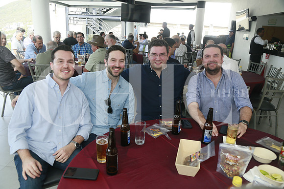 Jesús Antonio Velasco, Eduardo Velasco, David Garza y Chuy Garza