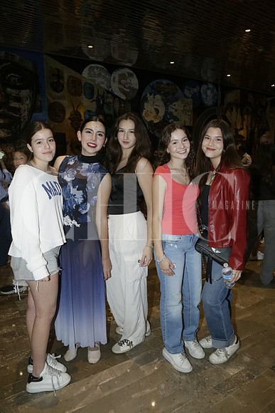 María Sofia Ramos Ximena Sonfeca, Emilia Garza Lorenza Martínez y America Salinas