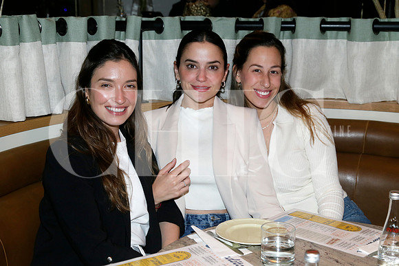 Lorena Wah, Elena Baille y Ana Paula Garza
