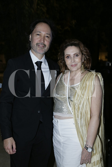 Alejandro Campbell y Moña Liberman