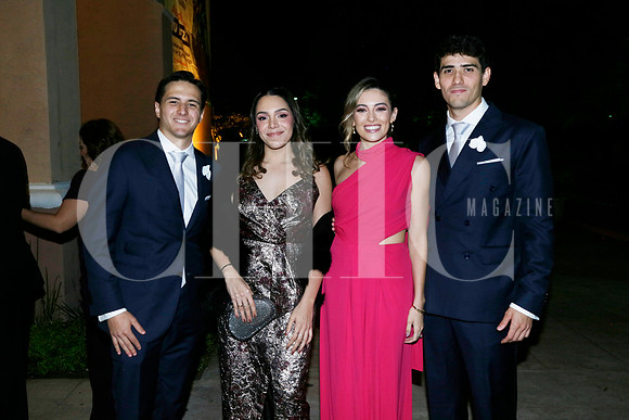 Patricio Manautou, Ana Sofia Rivas, Karla Hinojosa y Andrés Manautou