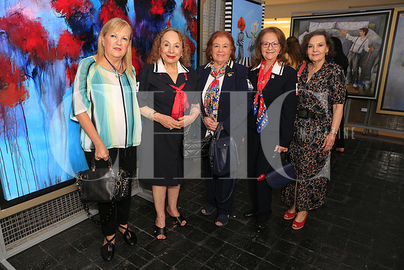 Delia Salinas, Aurora Cantu, Hilda Elisa Melendez, Eloisa Lozano y Linda Anda 2