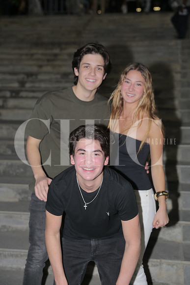 David Sada, André Assad y Camila Miramontes 2