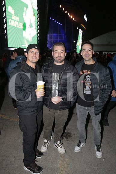 Eric Elizondo, Arturo Barrera y Eugenio Paez 3