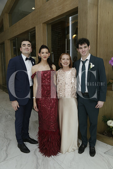 Justin Betancourt, Ana Jaren Elizondo, Claudia Carranza y Bernardo Elizondo