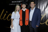 Ana Laura de Martínez, Alejandro Martínez y Felipe Martínez