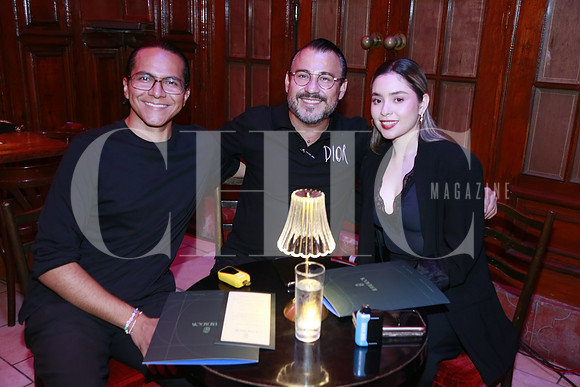 Daniel Moreno, Tadeo Elizondo y Valeria Ruíz
