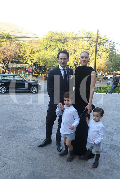 Fernando Jaime, Daniela Najera de JaIme, Fernando Jaime y Manuel Jaime