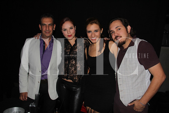 Hugo Estrada, Ilse González, María José Cruz y Lauro Aguirre (1)