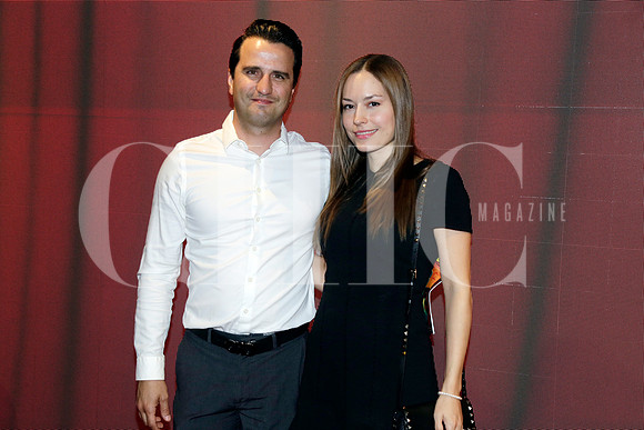 Gerardo De la Garza y Giselle Saenz