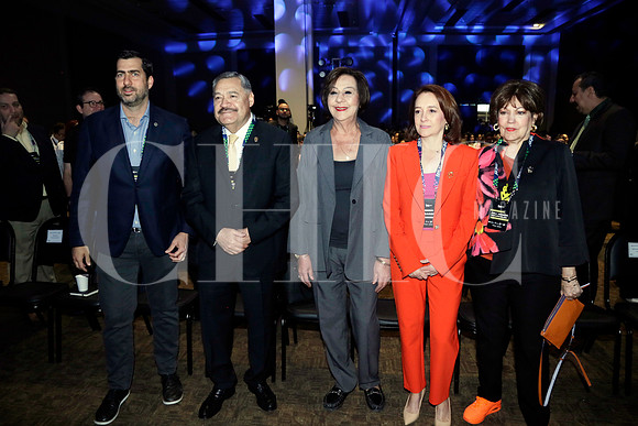 Juan Pablo Murra, Santos Guzman, Maria Guadalupe Guidi Kawas, Maricarmen Martínez y Sofialeticia Morales Garza