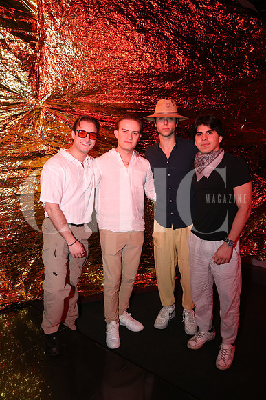 Marcelo Villarreal, José Gerardo Cantú, Jivan Baloyan y Gabriel Najera