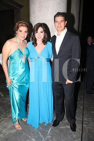 Karla Medrano, Pamela Moran y  Eduardo Delgado
