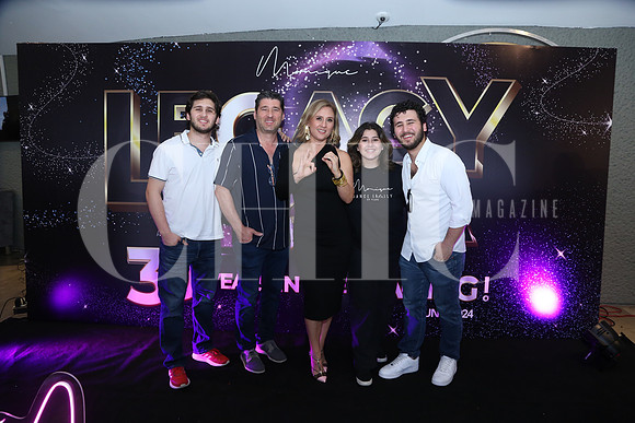 Marcelo Elosúa, Andrés Elosúa, Monique Letayf de Elosúa, Alani Elosúa y Andrés Elosúa 3