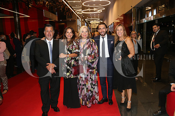 Humberto Siller, Ruth de Siller, Nina Zambrano, Bernardo Noval y