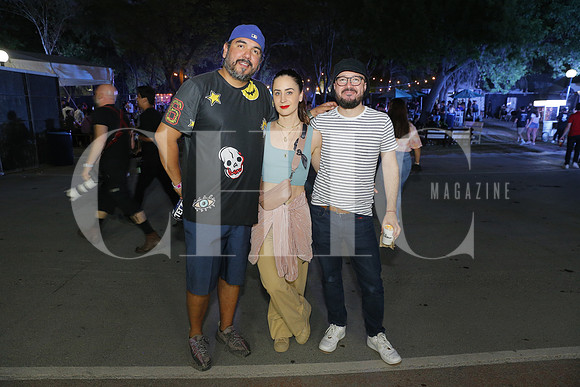 Berny Flores, Moni Elizondo y Alex Fuentes (3)