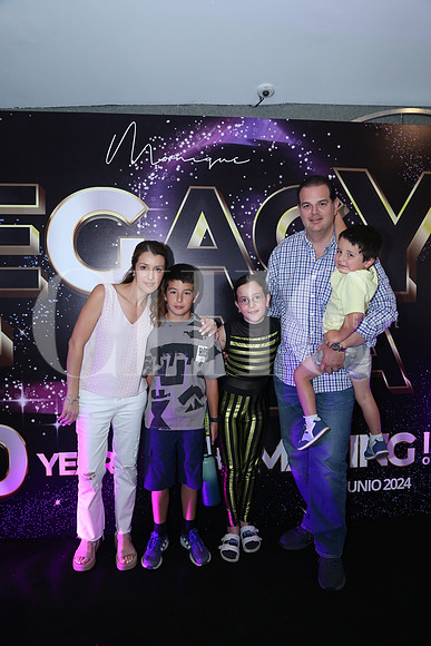 Mayte Cantú, Alejandro Elizondo, Natalia Elizondo, Alejandro Elizondo y Marcelo Elizondo