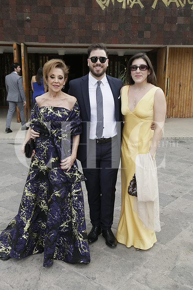Lorena Gil, Gabriel Dutto y Camila Jiménez