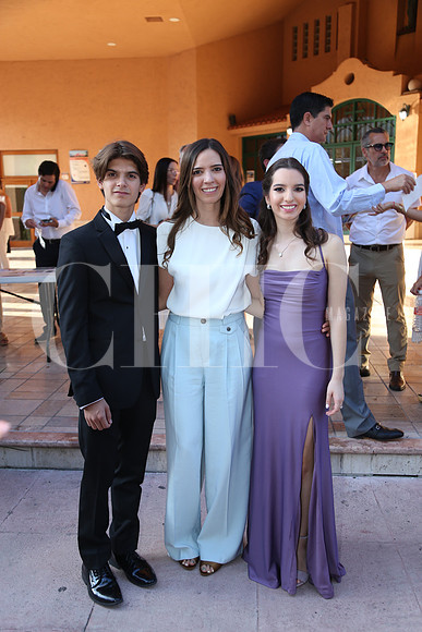 Federico Gómez, Gabriela Lobo y Raquel Gómez Junco
