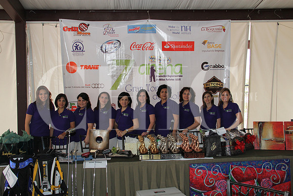 Verónica Colsa, Patricia Gómez, Alejandra García, Jeannette Guzmán, Elisa Ávila, Gabriela Cadena de Ballí, Ana María Hdz. de Gallegos, Claudia Durán de Mtz, Eugenia Jaime y Ale Cadena deGza