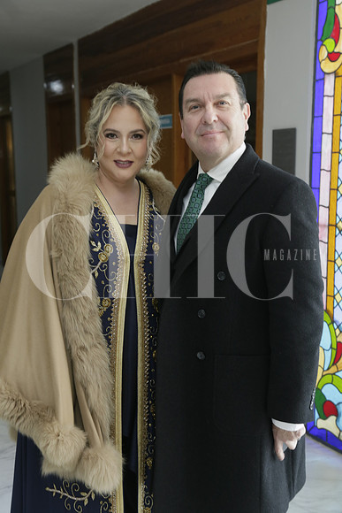 Mónica de Ponce de León y Enrique Ponce de León
