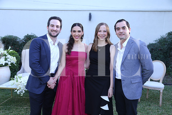 Alejandro Guajardo, Ximena Villarreal, Ana Sofia Garza y Alejandro Guevara 1