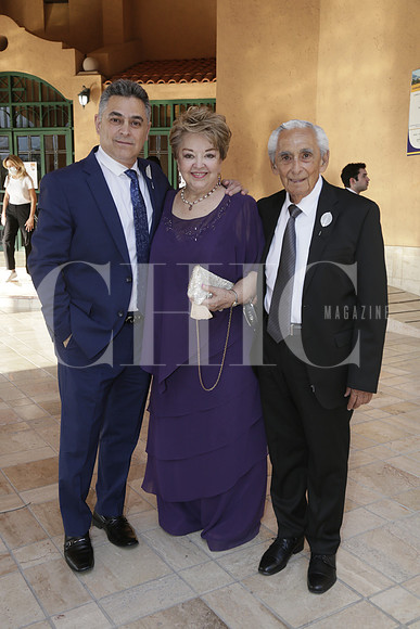 Jorge Leal, Dora Fernández de Leal y Octavio Leal