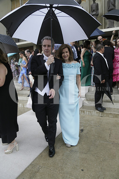 Gerardo José De la Garza y Yolanda María Coindreau de De la Garza.