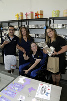 Rogelio Ramírez, Lydia Pérez de Warnholtz, Nelly Mariana Cisneros y Carla Llarena (2)