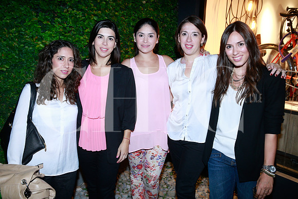 Daniela de la Garza, Alejandra González, Any de  Potes, Lucy Potes y Zita Arcq