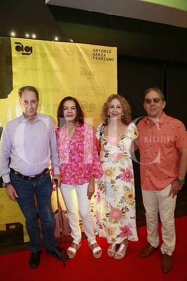 Roberto Elizondo, Adriana Monsivaiz, Guadalupe Ferrignio de Garza y Antonio Garza Zambrano (3)