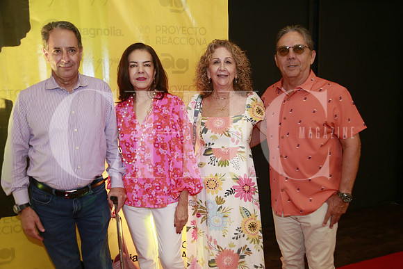 Roberto Elizondo, Adriana Monsivaiz, Guadalupe Ferrignio de Garza y Antonio Garza Zambrano (2)