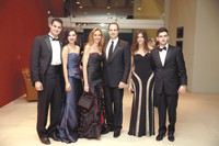 Hernán Marcos, Ana Lucía Cortez, Pilar Abdala de Marcos, Hernán Marcos, Paulina Marcos y Jorge Diez