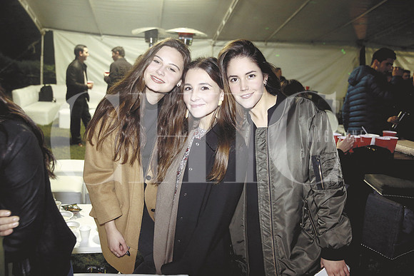 Regina Jaime, Rebeca Sánchez y Miriam Sánchez