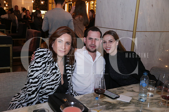Sandra González, Alberto Villarreal y Ana Claudia Arias