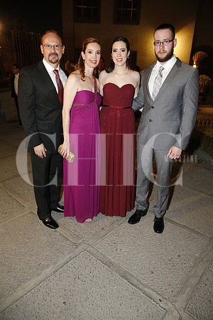 Carlos Reyna, Laura Zorrilla de Reyna, Andrea Reyna y Carlos Reyna
