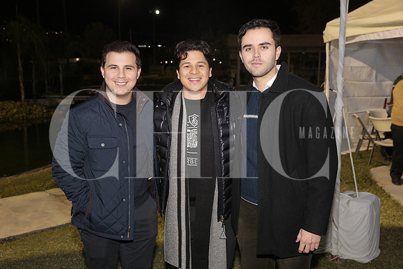 Andres Garza, Santiago Torres y Pedro Ramirez de Alba 2