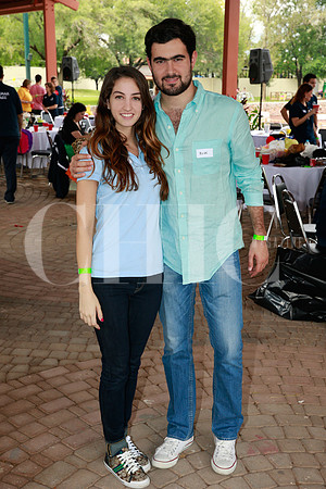 Lucía Dillon y Elías Saide