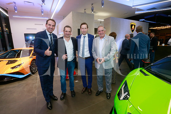 Matt Sion, Jorge Eduardo Garza, Martín Josephi y Jorge Emilio Garza