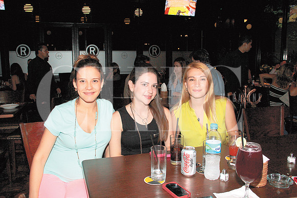 Sofía Bremer, Caty Elizondo y Daniela Caballero