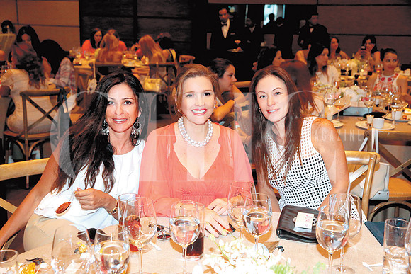 Marcela Navarro, Maria Elena Rodríguez y Alejandra Garza