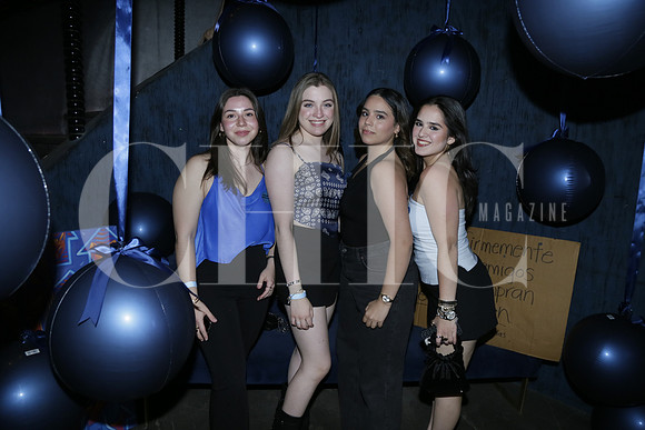 Rebeca Lavin, Paulina Villarreal, Fernanda Valdés y Loretta Viayra