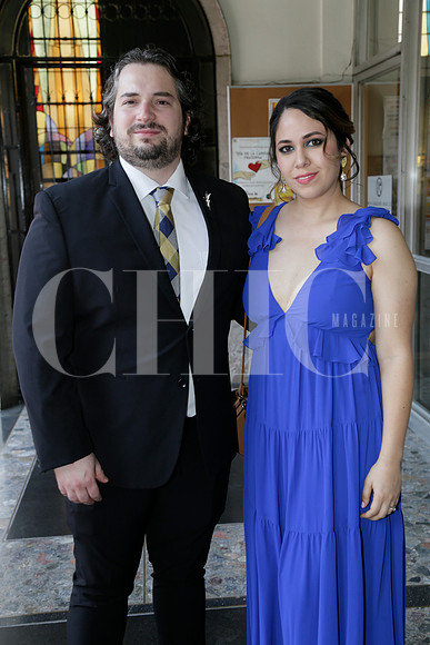 Patricio Somohano y Verónica Saldaña
