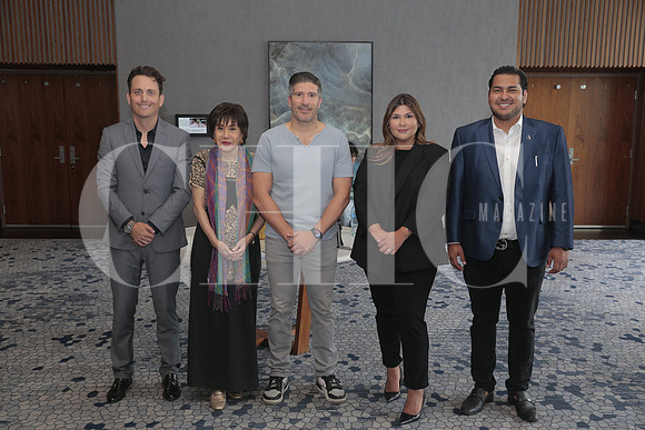 Stephan Kipper, Lulú Pedraza, Alejandro Martinez, Rocio Castillo y Daniel García 5