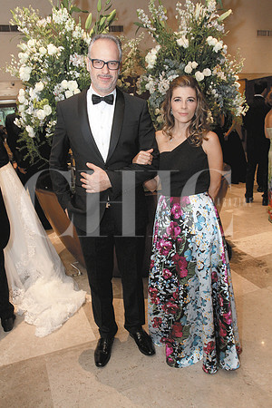 Patricio Del Valle y Carolina de Gortari