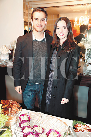 Alejandro Lozano y Regina Gutiérrez