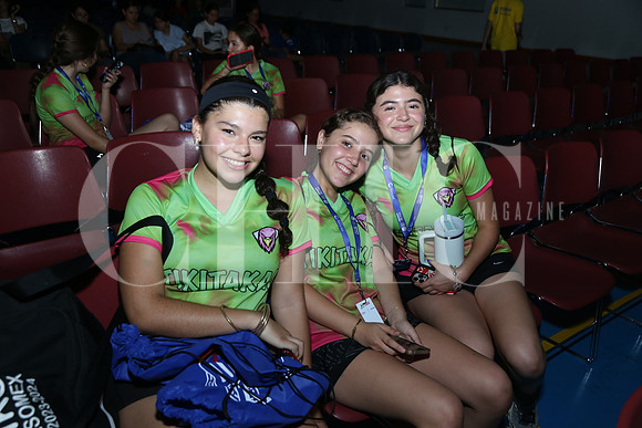 Victoria Garza, Naya Blumet y Emma Chávez