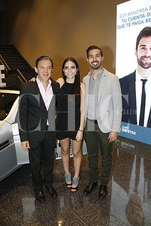 Marco Amaya, Adriana Meneses y Macario Garza