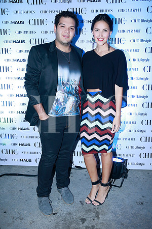 Omar Zafra y Andrea González