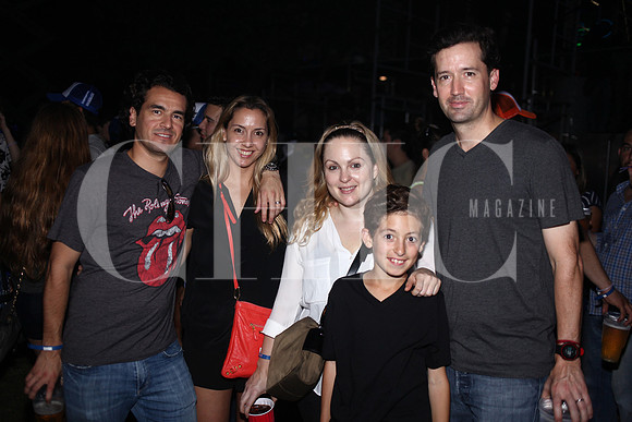 Alberto Villarreal, Cristian Savignon, Daniela Benavides, Marcelo Flores y Bernardo Flores